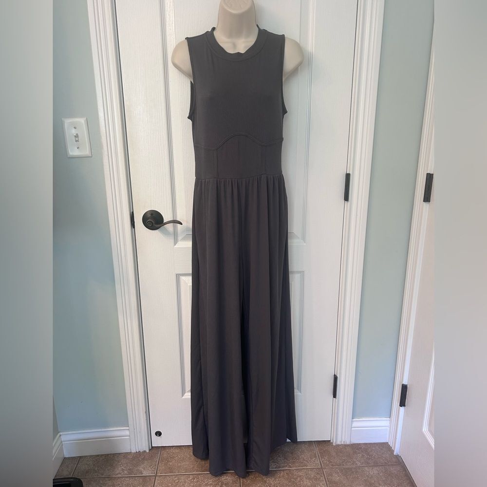 Cider Brand Gray Sleeveless Romper!